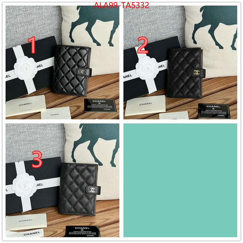 Chanel Bags(TOP)-Wallet- best replica 1:1 ID: TA5332 $: 99USD,