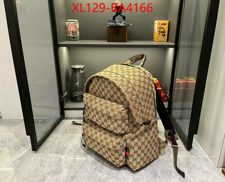 Gucci Bags(4A)-Backpack- perfect ID: BA4166 $: 129USD,