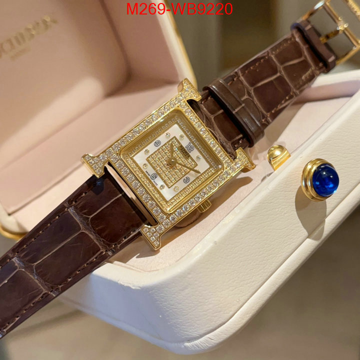 Watch(TOP)-Hermes how to buy replcia ID: WB9220 $: 269USD