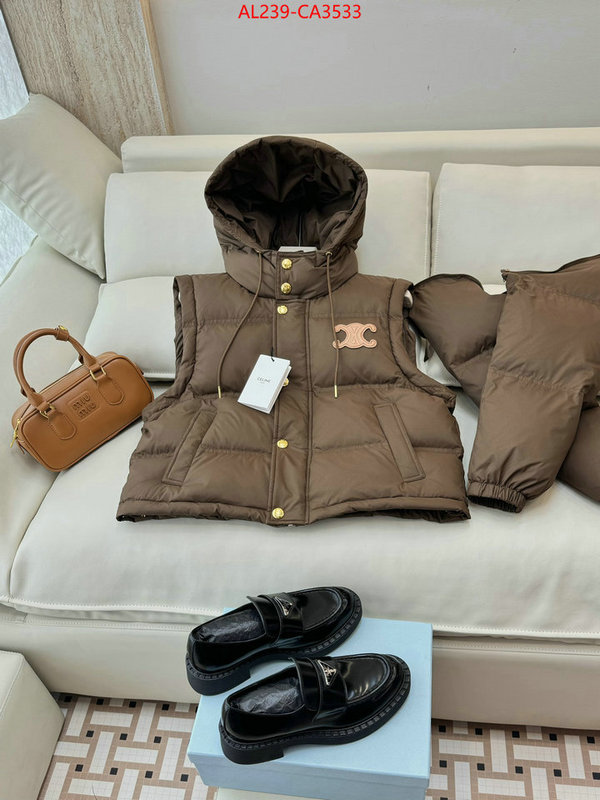 Down jacket Women-Celine designer 1:1 replica ID: CA3533 $: 239USD