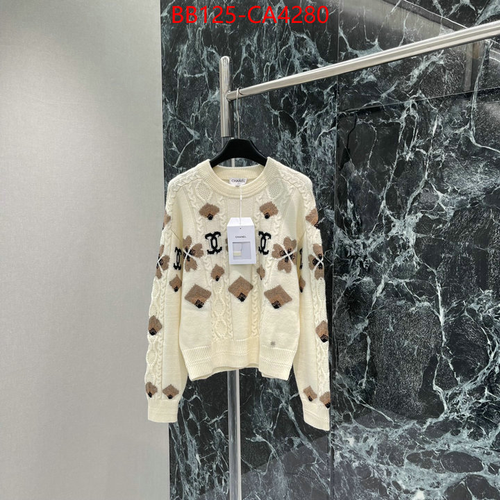 Clothing-Chanel online store ID: CA4280 $: 125USD