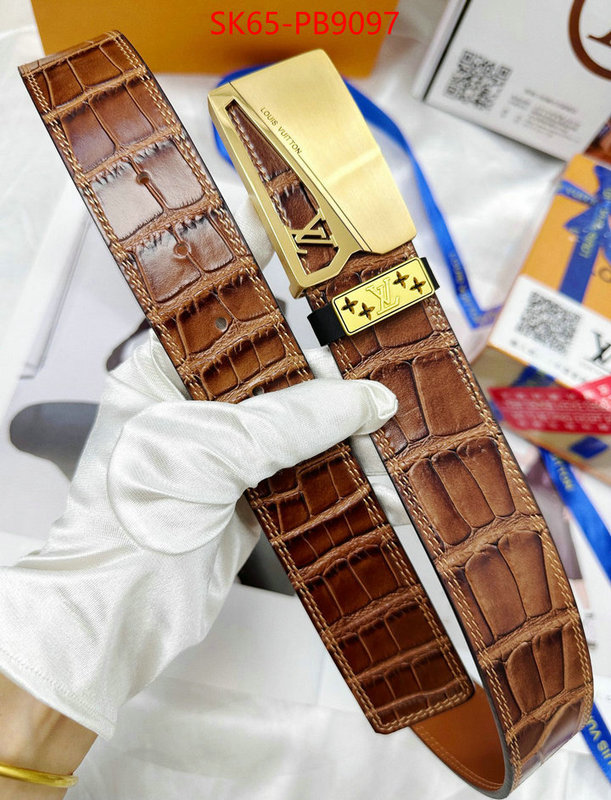 Belts-LV designer high replica ID: PB9097 $: 65USD