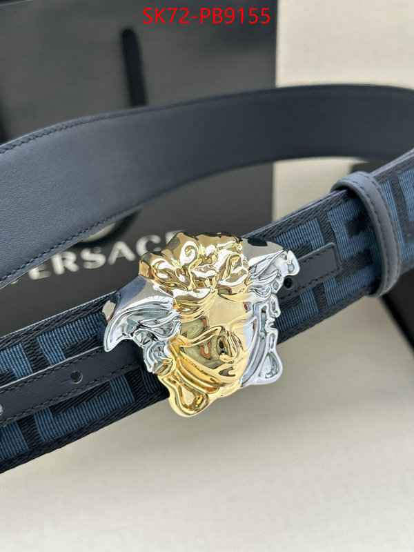 Belts-Versace high quality customize ID: PB9155 $: 72USD