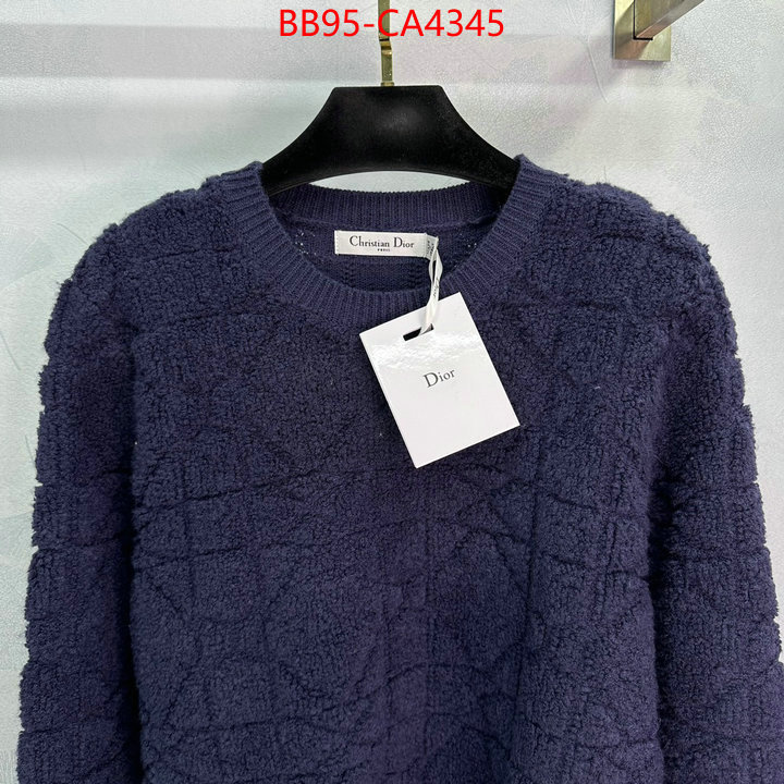 Clothing-Dior where can i buy the best quality ID: CA4345 $: 95USD