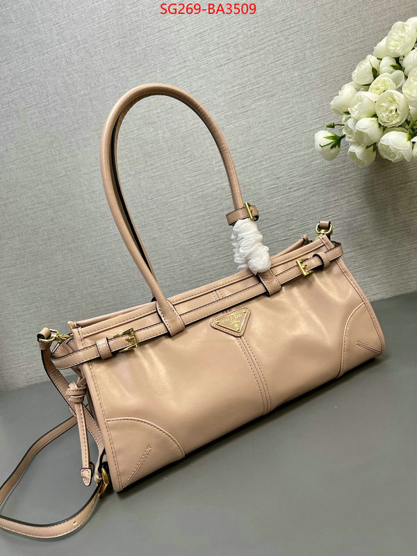 Prada Bags(TOP)-Handbag- replica us ID: BA3509 $: 269USD,