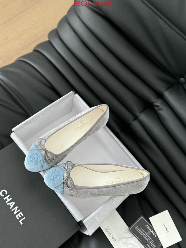 Women Shoes-Chanel what is a counter quality ID: SA3801 $: 95USD