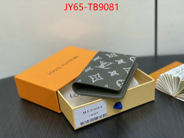 LV Bags(TOP)-Wallet designer fake ID: TB9081 $: 65USD,