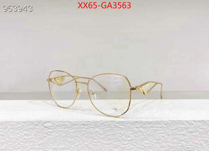 Glasses-Prada best fake ID: GA3563 $: 65USD