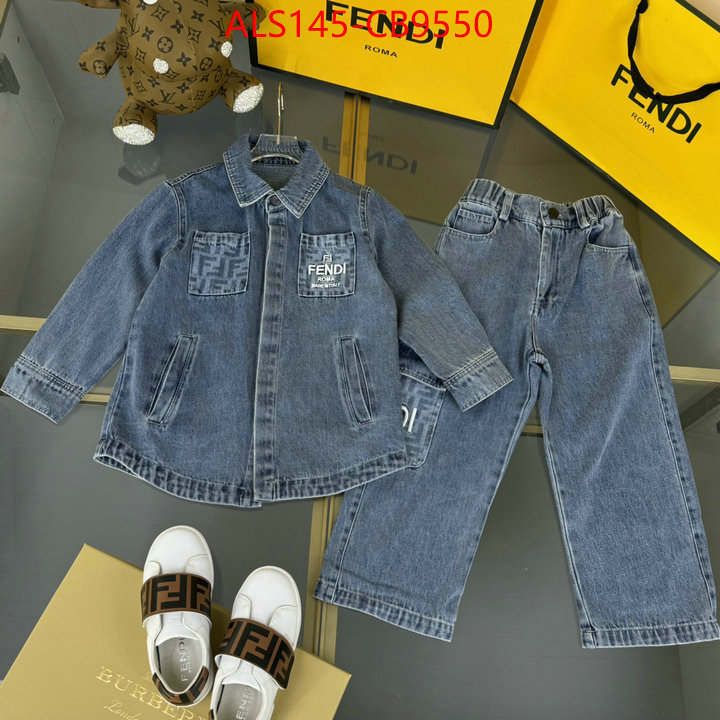 Kids clothing-Fendi how to start selling replica ID: CB9550 $: 145USD