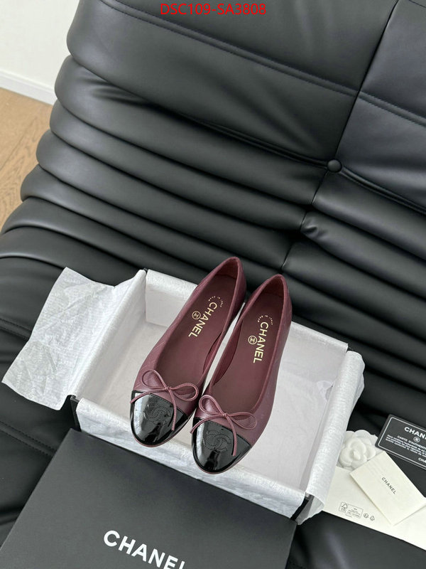 Women Shoes-Chanel what 1:1 replica ID: SA3808 $: 109USD