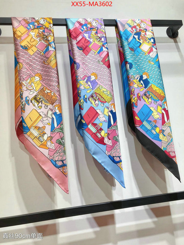 Scarf-Ferragamo from china 2024 ID: MA3602 $: 55USD