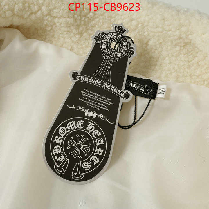 Clothing-Chrome Hearts how to find designer replica ID: CB9623 $: 115USD