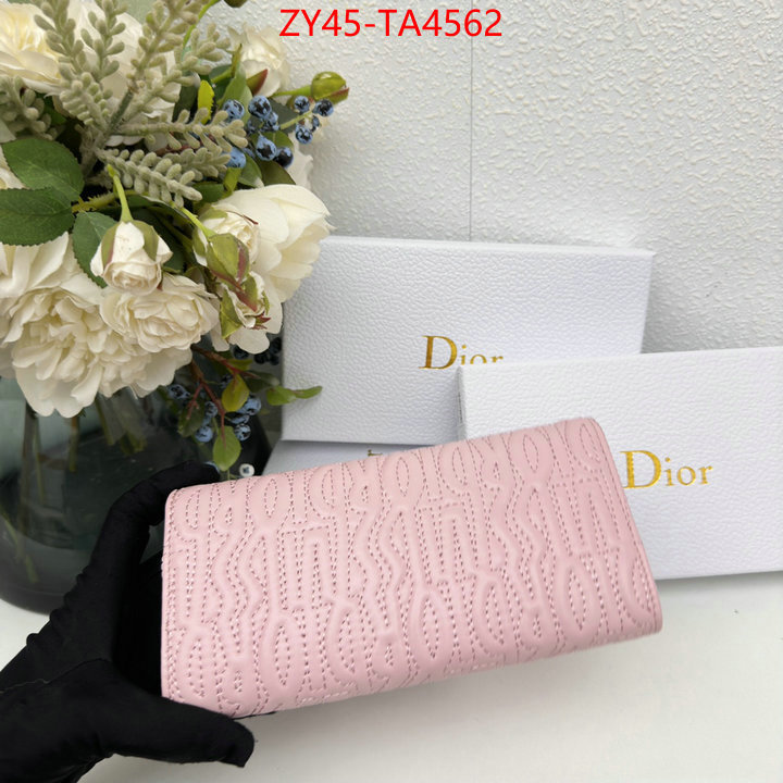 Dior Bags(4A)-Wallet- outlet 1:1 replica ID: TA4562 $: 45USD,