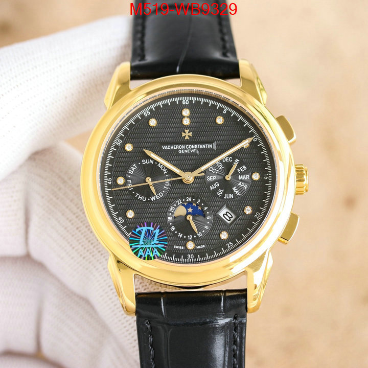 Watch(TOP)-Vacheron Constantin highest quality replica ID: WB9329 $: 519USD