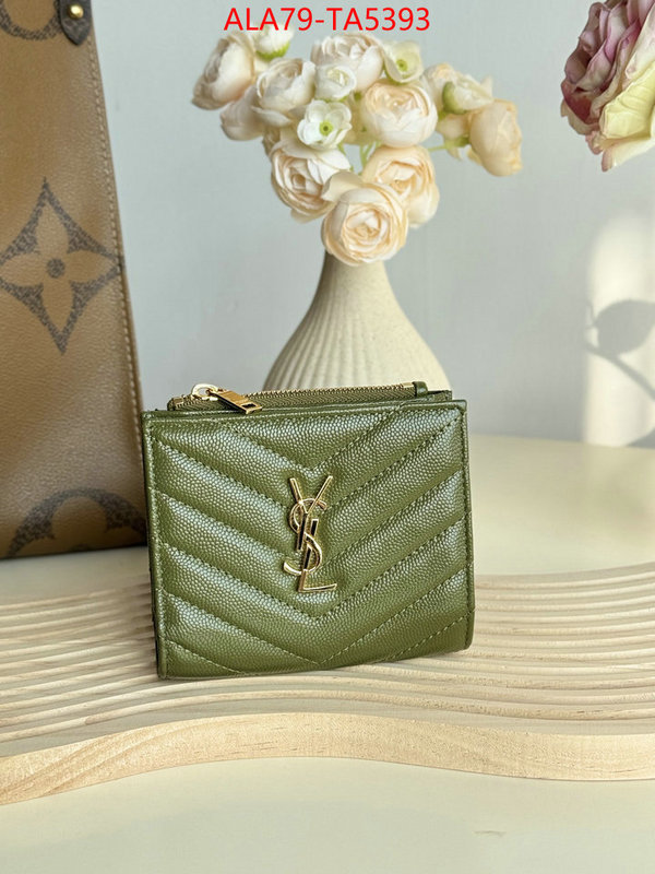 YSL Bags(TOP)-Wallet- what best replica sellers ID: TA5393 $: 79USD,