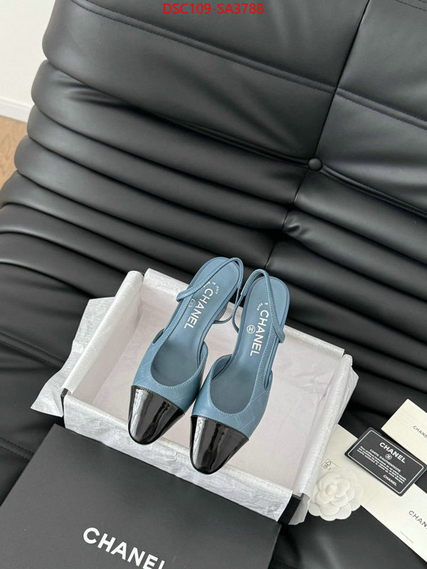 Women Shoes-Chanel best replica ID: SA3788 $: 109USD