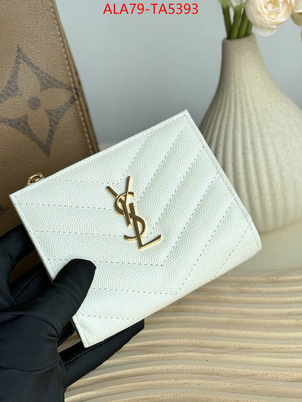 YSL Bags(TOP)-Wallet- what best replica sellers ID: TA5393 $: 79USD,