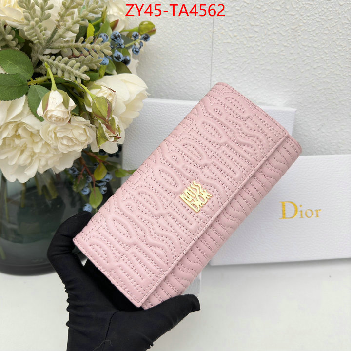 Dior Bags(4A)-Wallet- outlet 1:1 replica ID: TA4562 $: 45USD,