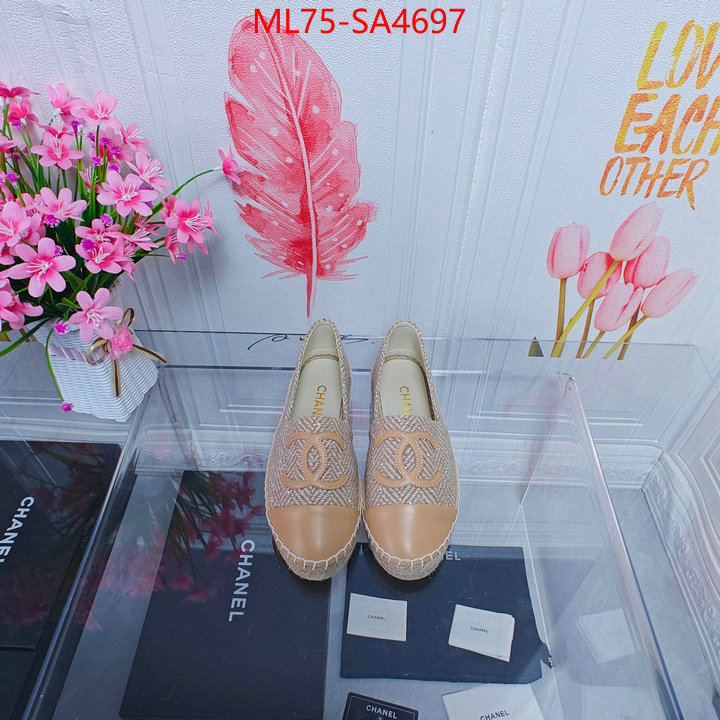 Women Shoes-Chanel brand designer replica ID: SA4697 $: 75USD