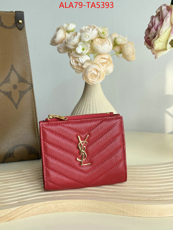 YSL Bags(TOP)-Wallet- what best replica sellers ID: TA5393 $: 79USD,