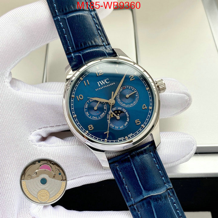 Watch(4A)-IWC 1:1 replica wholesale ID: WB9360 $: 185USD