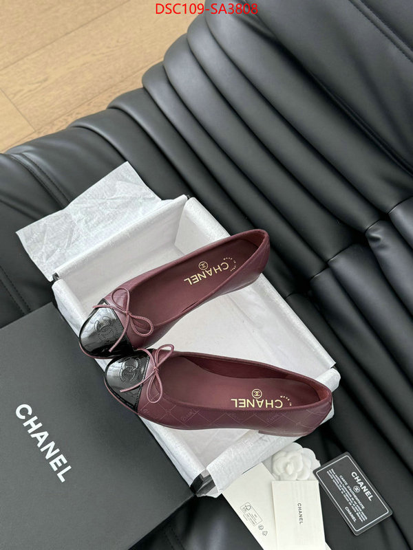 Women Shoes-Chanel what 1:1 replica ID: SA3808 $: 109USD