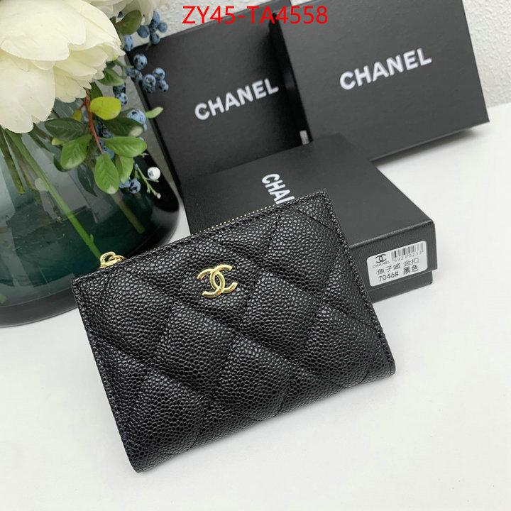 Chanel Bags(4A)-Wallet- buy 1:1 ID: TA4558 $: 45USD,