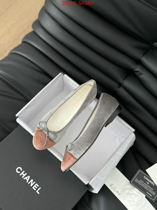 Women Shoes-Chanel what is a counter quality ID: SA3801 $: 95USD