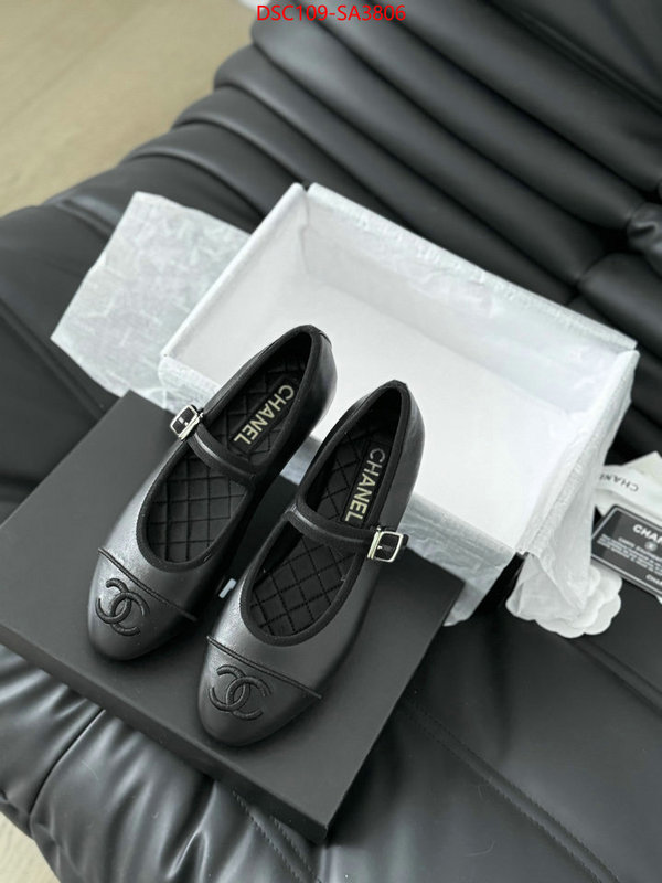 Women Shoes-Chanel high quality aaaaa replica ID: SA3806 $: 109USD