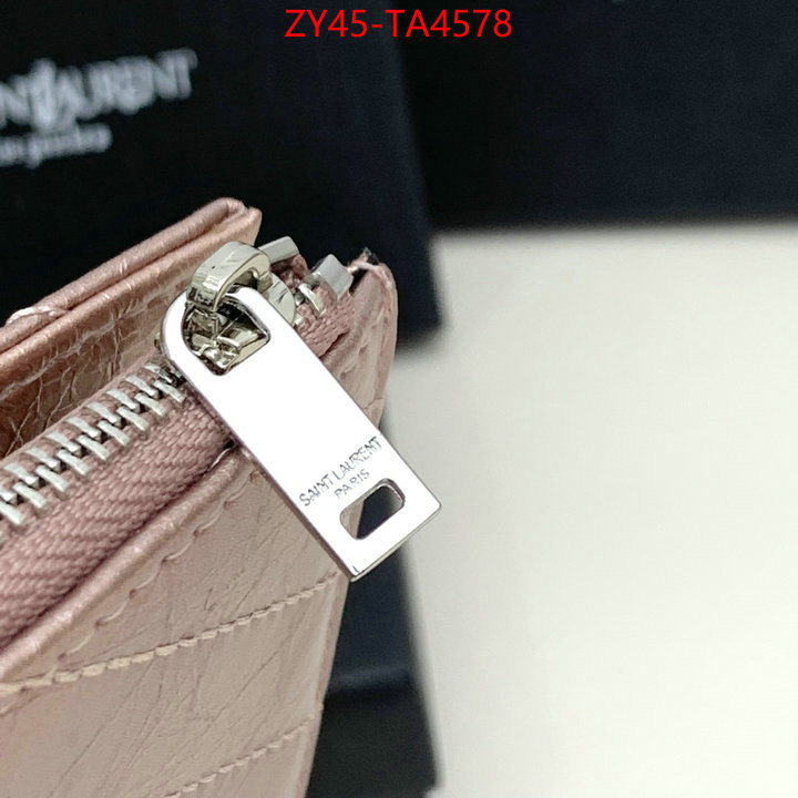 YSL Bags(4A)-Wallet- designer ID: TA4578 $: 45USD,