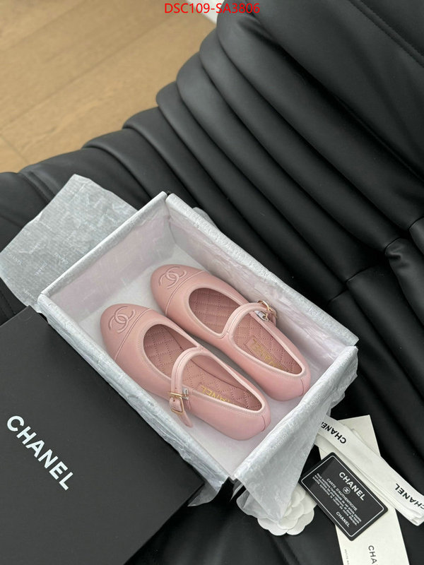 Women Shoes-Chanel high quality aaaaa replica ID: SA3806 $: 109USD