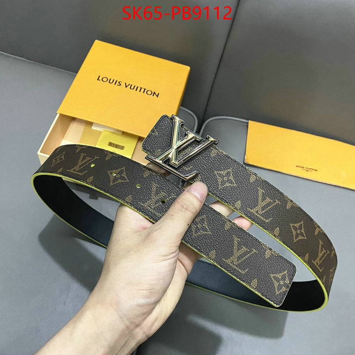 Belts-LV how to find replica shop ID: PB9112 $: 65USD