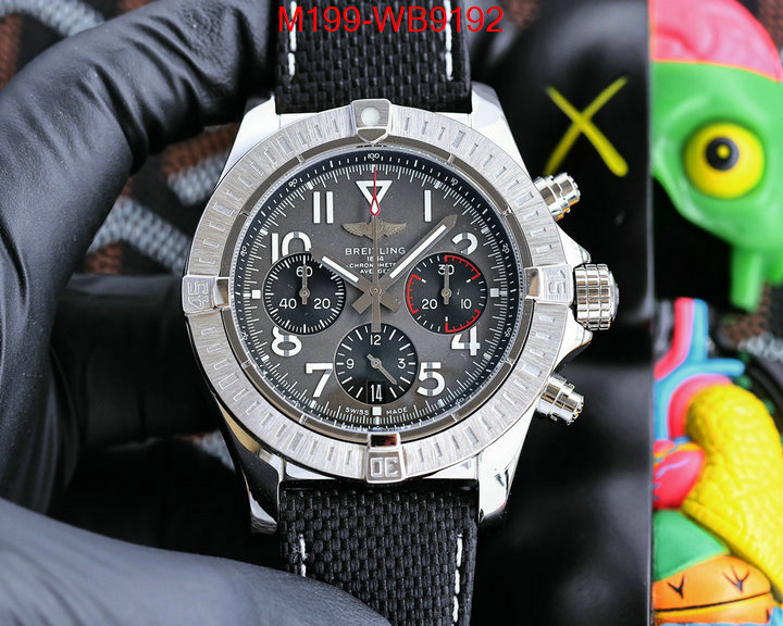 Watch(TOP)-Breitling best luxury replica ID: WB9192 $: 199USD