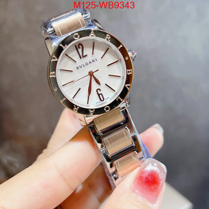 Watch(4A)-Bvlgari replica 1:1 ID: WB9343 $: 125USD