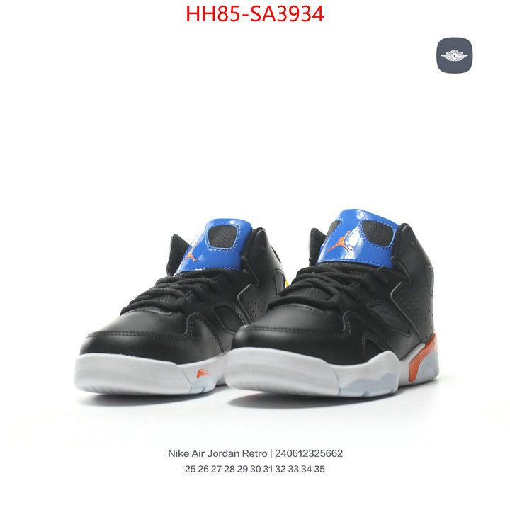 Kids shoes-Air Jordan mirror quality ID: SA3934 $: 85USD