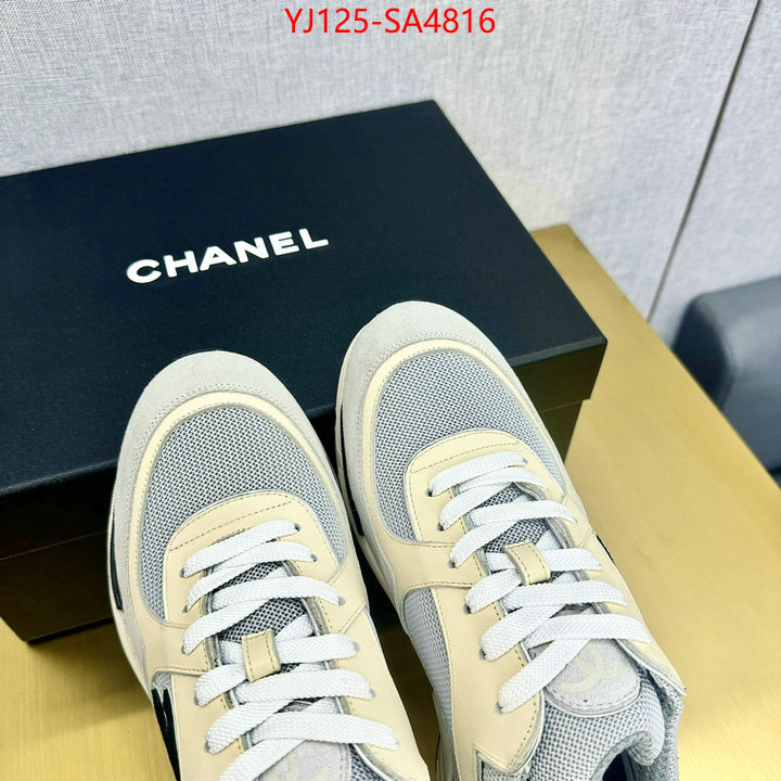 Women Shoes-Chanel shop cheap high quality 1:1 replica ID: SA4815 $: 125USD