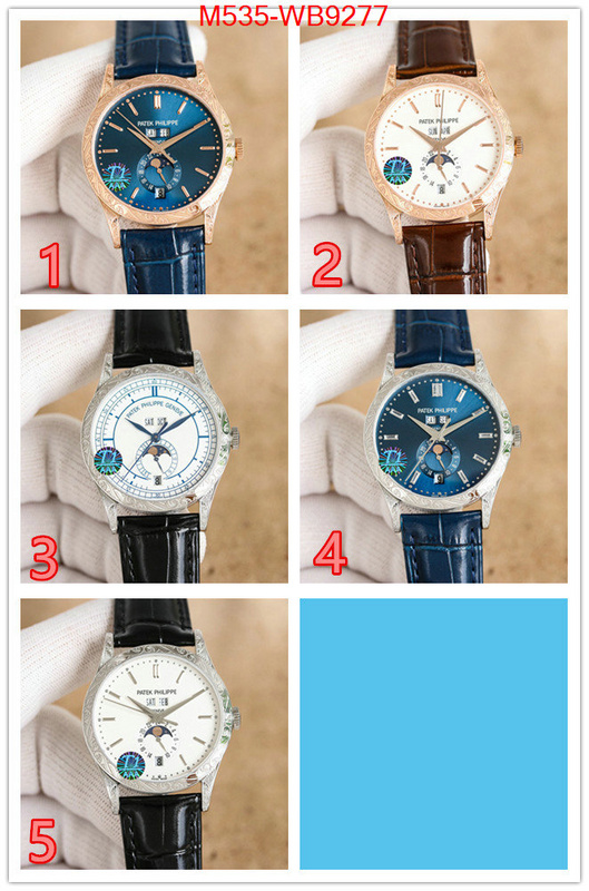 Watch(TOP)-Patek Philippe where quality designer replica ID: WB9277 $: 535USD