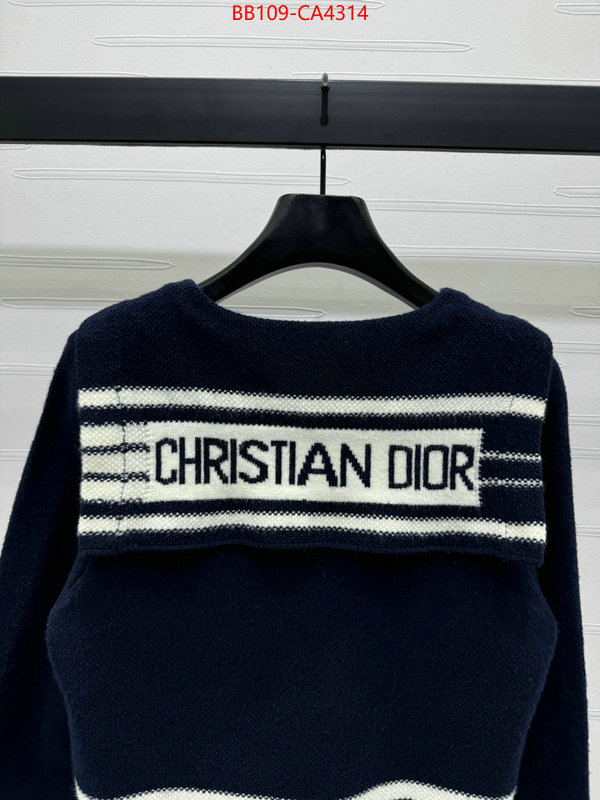 Clothing-Dior aaaaa quality replica ID: CA4314 $: 109USD