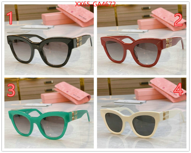 Glasses-Miu Miu china sale ID: GA4672 $: 65USD