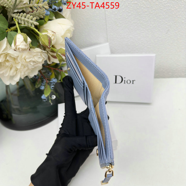 Dior Bags(4A)-Wallet- what is a 1:1 replica ID: TA4559 $: 45USD,