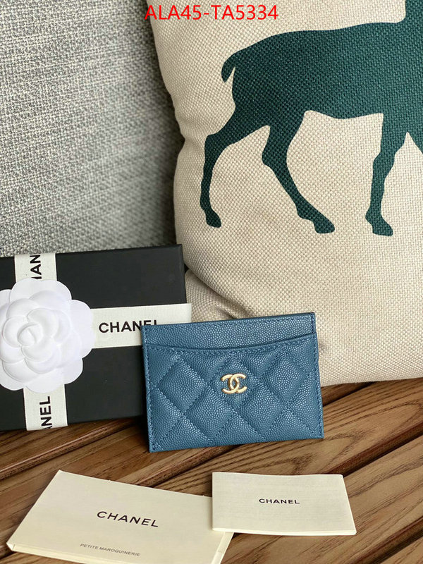 Chanel Bags(TOP)-Wallet- found replica ID: TA5334 $: 45USD,