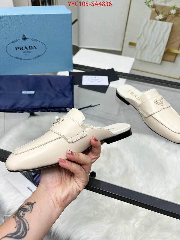 Women Shoes-Prada luxury 7 star replica ID: SA4836 $: 105USD