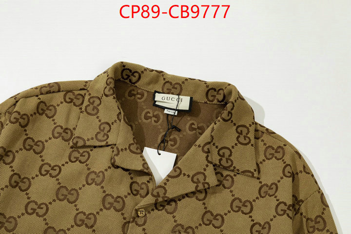 Clothing-Gucci where to buy replicas ID: CB9777 $: 89USD