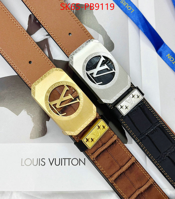 Belts-LV quality replica ID: PB9119 $: 65USD