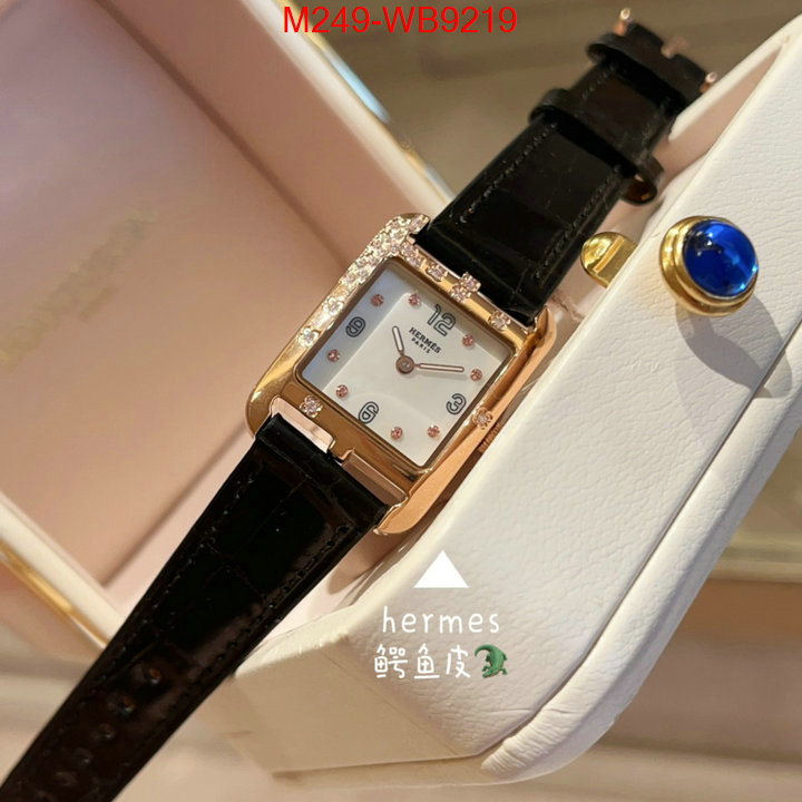 Watch(TOP)-Hermes perfect replica ID: WB9219 $: 249USD