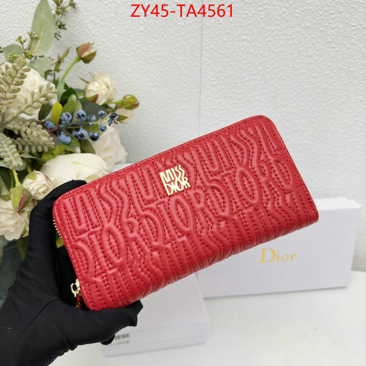 Dior Bags(4A)-Wallet- good quality replica ID: TA4561 $: 45USD,