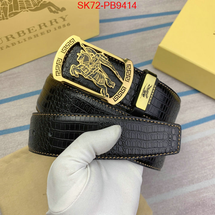 Belts-Burberry high ID: PB9414 $: 72USD