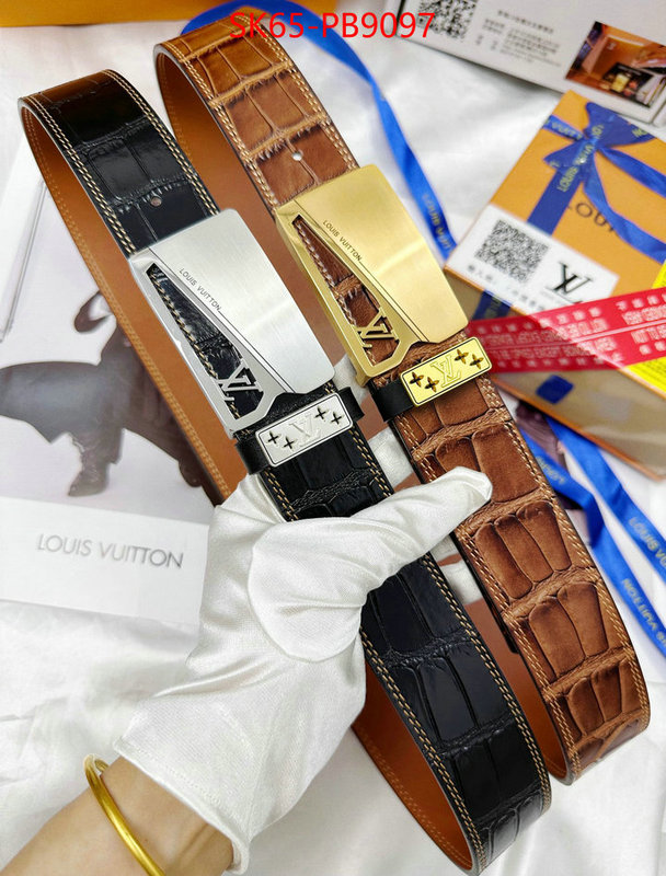 Belts-LV designer high replica ID: PB9097 $: 65USD