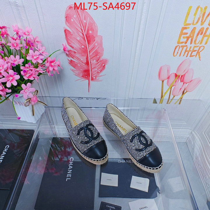 Women Shoes-Chanel brand designer replica ID: SA4697 $: 75USD