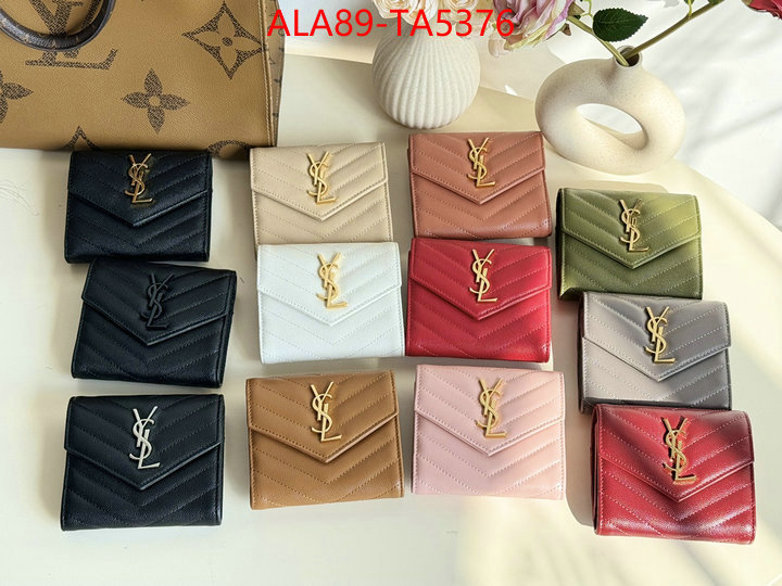 YSL Bags(TOP)-Wallet- perfect ID: TA5376 $: 89USD,